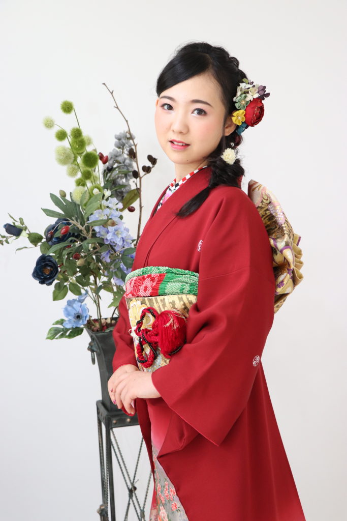 大阪・都島、  Photo WadajiNでは、成人式振袖の着物レンタルと写真撮影を承っています。